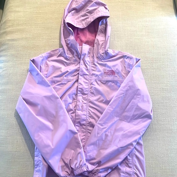North face jacket, kids Large, purple